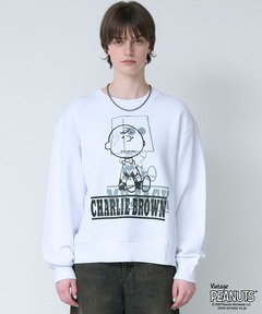 PEANUTS CHARLIE BROWN スウェット