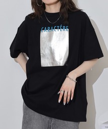 プリントオーバーサイズTシャツ