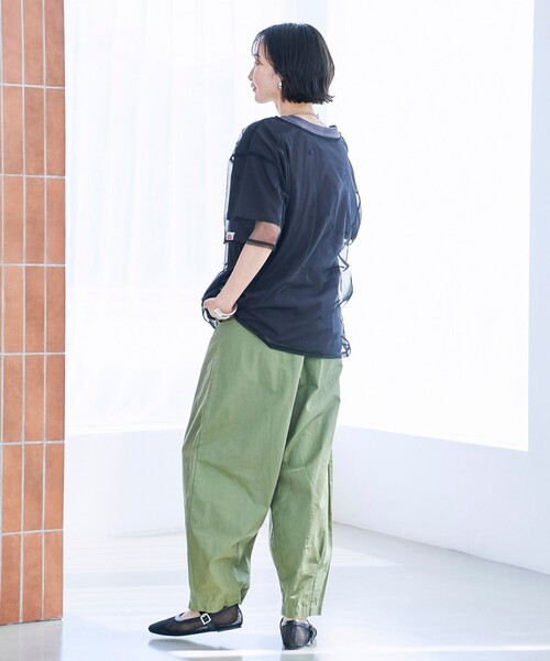 coen(コーエン)の「SunnySports(サニースポーツ)別注チュールTシャツ(Tシャツ/カットソー・レディース・ブラック/オフホワイト/その他2/その他1・FREE)」の11枚目の写真
