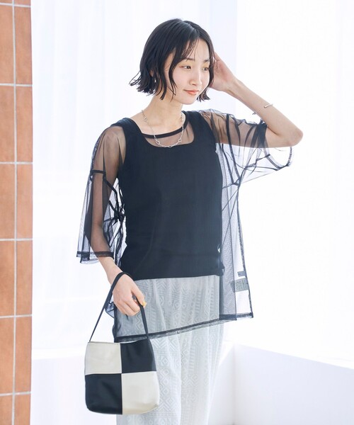 coen(コーエン)の「SunnySports(サニースポーツ)別注チュールTシャツ(Tシャツ/カットソー・レディース・ブラック/オフホワイト/その他2/その他1・FREE)」の19枚目の写真