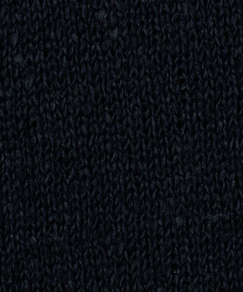 Camoshita（カモシタ）の「＜Yonetomi for Camoshit＞ サマーニット オープンカラーシャツ（シャツ/ブラウス・メンズ・ネイビー/オフホワイト・3/2）」の8枚目の写真