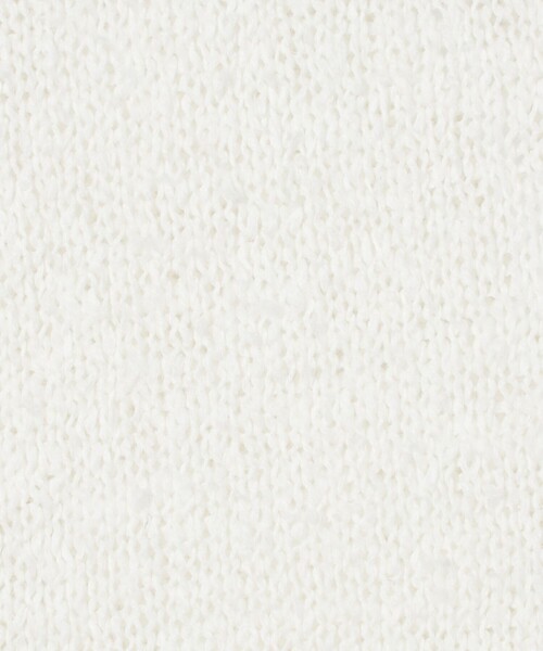 Camoshita（カモシタ）の「＜Yonetomi for Camoshit＞ サマーニット オープンカラーシャツ（シャツ/ブラウス・メンズ・ネイビー/オフホワイト・3/2）」の5枚目の写真