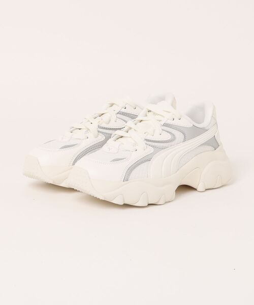 PUMA プーマ W PULSAR LITE SHINMERY 403720 01W.WH/SILVER