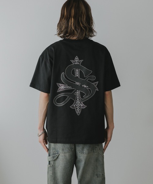 SUPPLIER/サプライヤー Vintage Wash Various Cross Tee Tシャツ