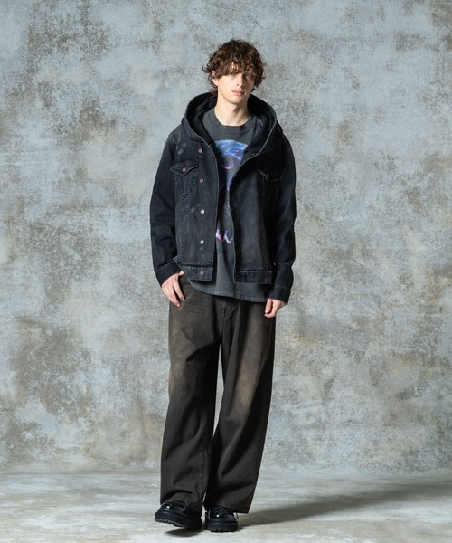 glamb Carol Denim JacketキャロルクラッシュデニムJK L Carol Denim Jacket / キャロルデニムジャケット（デニムジャケット