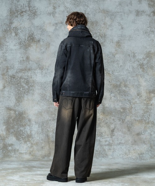 glamb（グラム）の「Carol Denim Jacket / キャロルデニムジャケット（デニムジャケット・メンズ・ブラック/インディゴブルー・S/M/L）」の9枚目の写真