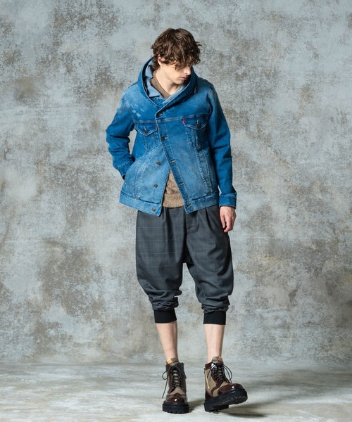 glamb Carol Denim JacketキャロルクラッシュデニムJK L Carol Denim Jacket / キャロルデニムジャケット（デニム