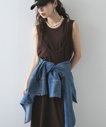 セール】MEDI 2WAY WAVY FRILL KNIT DRESS（ワンピース）｜Ameri