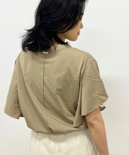 MICA & DEAL フリル袖 Tシャツ 楽天市場】MICA&DEAL マイカ＆ディール Tシャツ VEGANATHLETIC