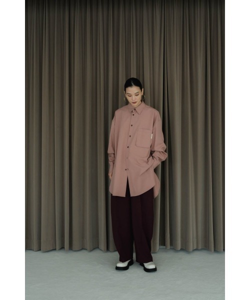 high waist lace up slacks pants（その他パンツ）｜Knuth Marf