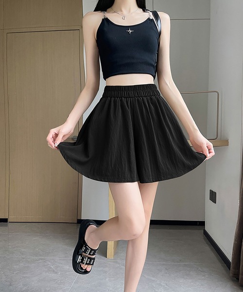 NinaetLina(ニナエリナ)の「ショートパンツ(その他パンツ・レディース・ブラック/カーキ/ベージュ・M/L)」の7枚目の写真