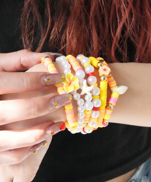 n e n e。♡ ビーズブレスレット 405e594dbfc787096adda4fd8b5ba1
