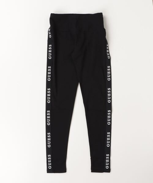 Guess(ゲス)の「GUESS ALINE LEGGINGS 4/4 ECO J. STR レギンス(レギンス/スパッツ・レディース・エメラルドブルー/ピンク/パープル/ブラック・S/M)」の2枚目の写真