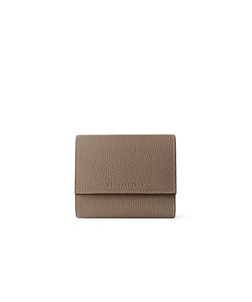 セール】フラップ スモールウォレット シュリンクレザー（財布