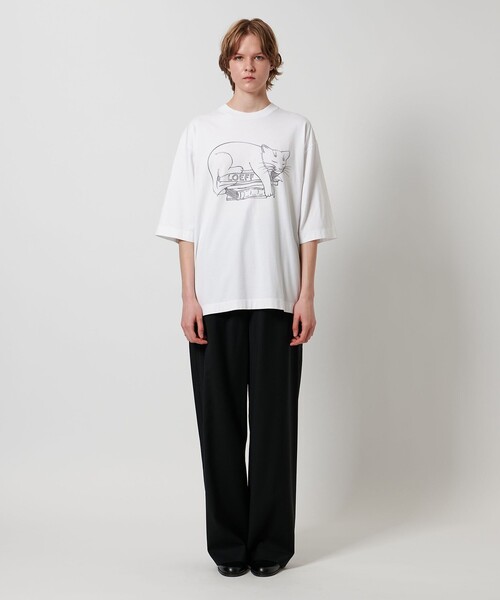 セール】＜LOEFF＞スリーピング キャット Tシャツ UNISEX（Tシャツ