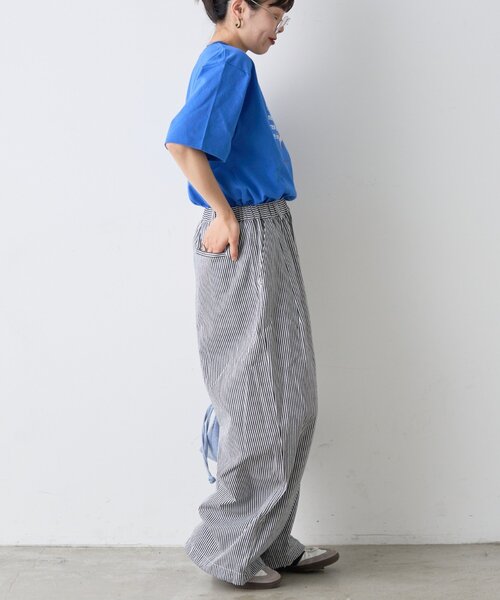 CIAOPANIC TYPY（チャオパニックティピー）の「【UNISEX】牛グラフィックTEE（Tシャツ/カットソー・レディース・ホワイト/ボルドー/ブルー・MEDIUM/LARGE）」の13枚目の写真