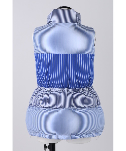 nagonstans Stripe Combination ダウンベスト Stripe Combination ダウンベスト（ダウンベスト）｜nagonstans（ナゴ