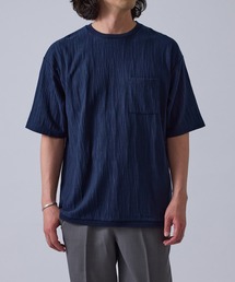 j.n.r.d/スラブ調フェイクレイヤードTシャツ