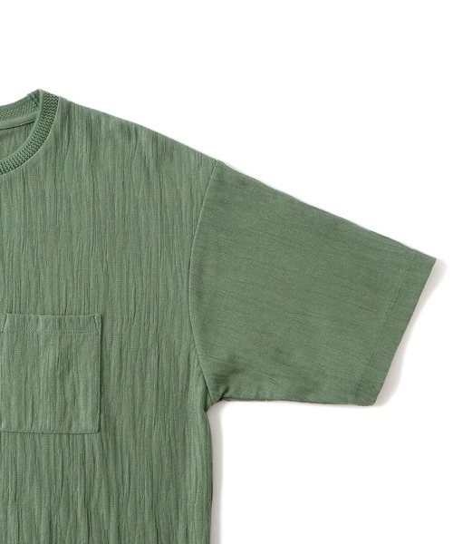 j.n.r.d(ジェー・エヌ・アール・ディー)の「j.n.r.d/スラブ調フェイクレイヤードTシャツ(Tシャツ/カットソー・メンズ・カーキ/ホワイト/ネイビー・L/M/S/LL)」の5枚目の写真