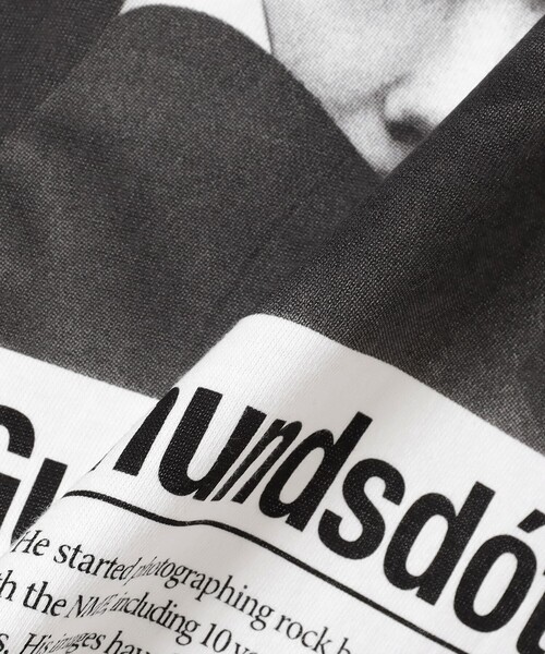 BEAMS T（ビームスティー）の「【別注】Kevin Cummins /「Bjork」Photo T ①（Tシャツ/カットソー・メンズ・ホワイト・S/M/L/XL）」の15枚目の写真