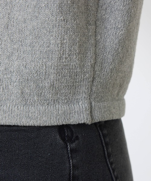COLLAGE GALLARDAGALANTE（コラージュガリャルダガランテ）の「【OT】Q.anos/ラッフルニットカーディガン（カーディガン/ボレロ・レディース・ネイビー/グレー・FREE）」の12枚目の写真