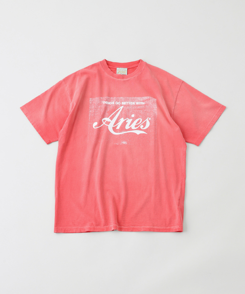 セール】ARIES / アリーズ SUNBLEACHED COLA SS TEE（Tシャツ