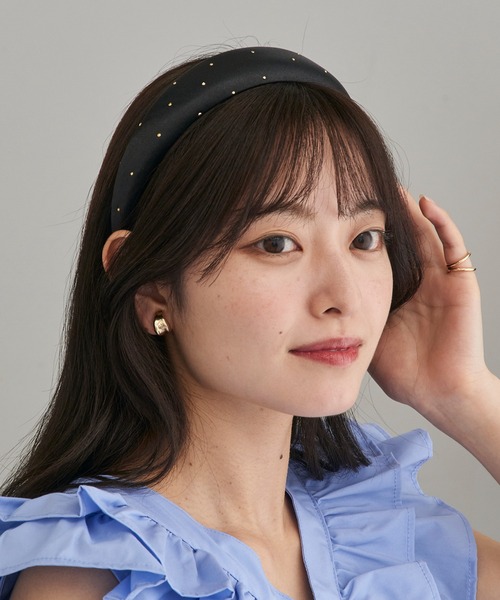 セール】【MAGASIN DE MODE Chou Chou】ドット柄 カチューシャ 水玉