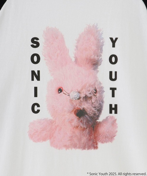 セール】(CREOLME)SONIC YOUTH RAGLAN TEE（Tシャツ/カットソー