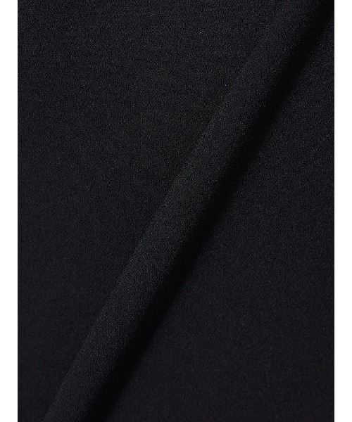 Perfect Suit FActory（パーフェクトスーツファクトリー）の「【洗える・ストレッチ】バックサテンジョーゼット　ワンピース（ワンピース・レディース・ブラック・S/M/L）」の11枚目の写真