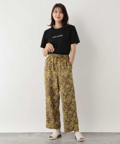 FOUND GOOD(ファウンドグッド)の「リネンライクバティックパンツ(その他パンツ・レディース・イエロー系/ブラウン系・S/L/M)」の7枚目の写真