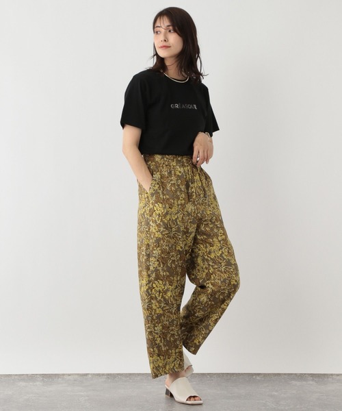 FOUND GOOD(ファウンドグッド)の「リネンライクバティックパンツ(その他パンツ・レディース・イエロー系/ブラウン系・S/L/M)」の8枚目の写真