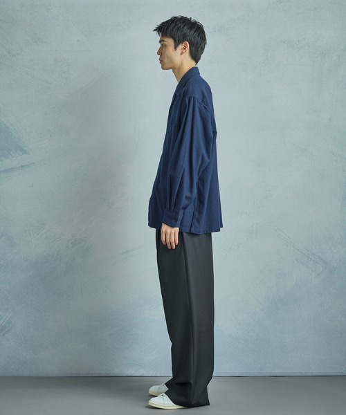 MEN'S BIGI（メンズビギ）の「【50th Anniv . 菊池武夫】COTTON FLANNEL SHIRTS（シャツ/ブラウス・メンズ・ネイビー・02/01）」の11枚目の写真