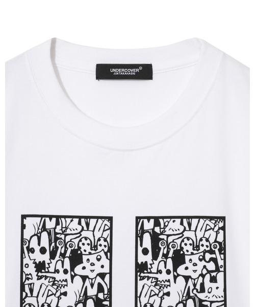 UNDERCOVER（アンダーカバー）の「UC1E9811-1（Tシャツ/カットソー・メンズ・ネイビー/ホワイト/ブラック・1/2/3/4/5）」の5枚目の写真