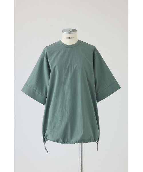 RIMARK トップス Fringe N/S knit tops フリンジノースリーブニットトップス