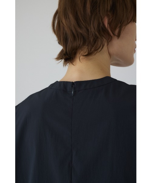 RIM.ARK(リムアーク)の「Drawstring big tops ドロストリングビッグトップス(Tシャツ/カットソー・レディース・ライトグリーン/ホワイト/マルチ/ネイビー・FREE)」の10枚目の写真