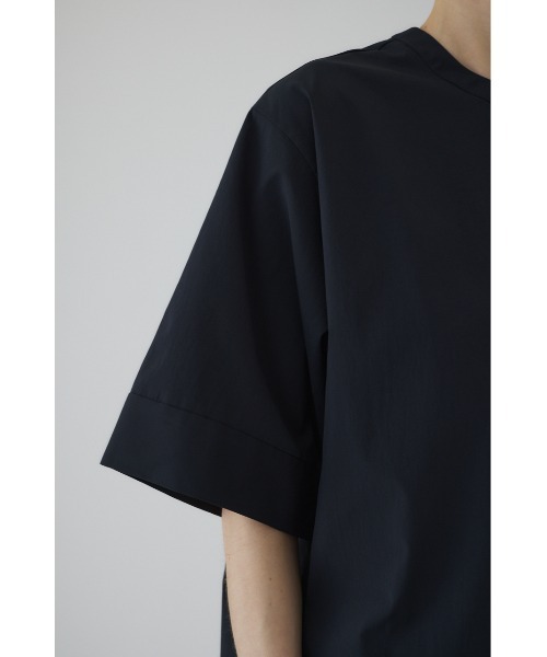 RIM.ARK(リムアーク)の「Drawstring big tops ドロストリングビッグトップス(Tシャツ/カットソー・レディース・ライトグリーン/ホワイト/マルチ/ネイビー・FREE)」の11枚目の写真