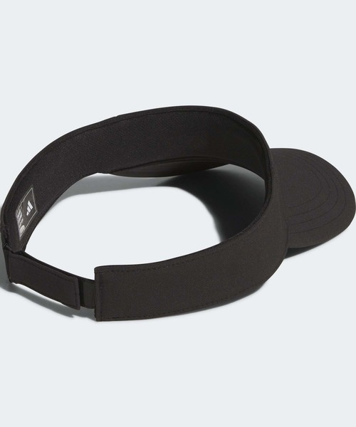 adidas（アディダス）の「撥水 メタルロゴ バイザー【adidas Golf/アディダスゴルフ】（サンバイザー・メンズ・ホワイト/ブラック/クリーム・LARGE/MEDIUM/X-LARGE）」の7枚目の写真