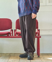 ワイドテーパードコールパンツ