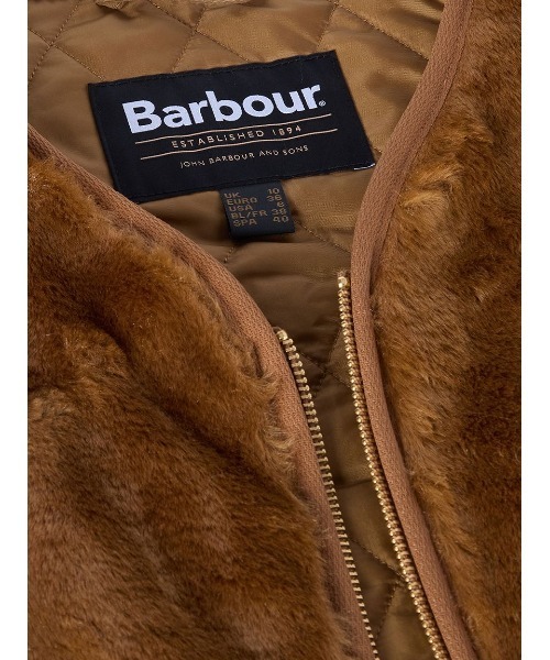 Barbour（バブアー）の「Karin ファーライナー（レディース）（その他アウター・レディース・ブラック/ブラウン・8/10）」の16枚目の写真