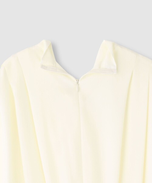 allureville（アルアバイル）の「ボウタイタックフレンチスリーブブラウス（シャツ/ブラウス・レディース・アイボリー/ネイビー/イエロー・2）」の7枚目の写真