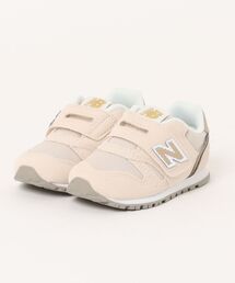 New Balance｜ニューバランス（キッズ）のスニーカー（ベージュ