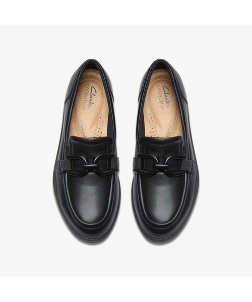 セール】Zylah Top / ザイラトップ（ブラックレザー）（ローファー