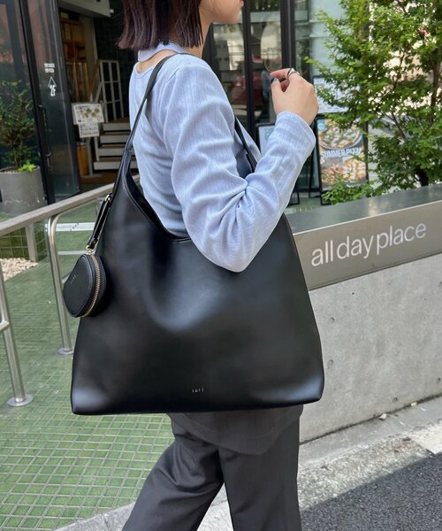 セール】loti ポーチ付きハンドルトート（トートバッグ）｜mystic