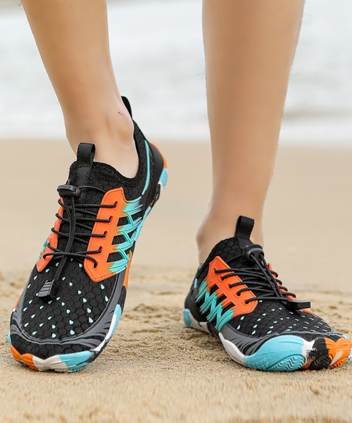 まりんたそ セール】メンズ レディース カラフル配色スニーカーライク軽量マリン