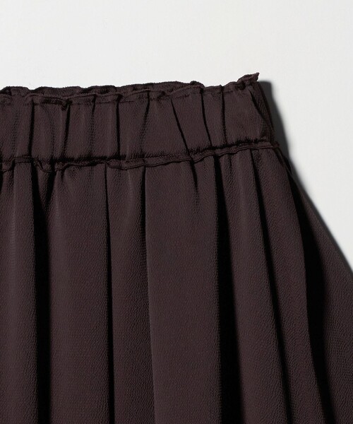 AEWEN MATOPH（イウエン マトフ）の「＜AEWEN MATOPH＞サテンコクーンスカート - ウォッシャブル -（スカート・レディース・ブラック/ダークブラウン・38/36）」の12枚目の写真