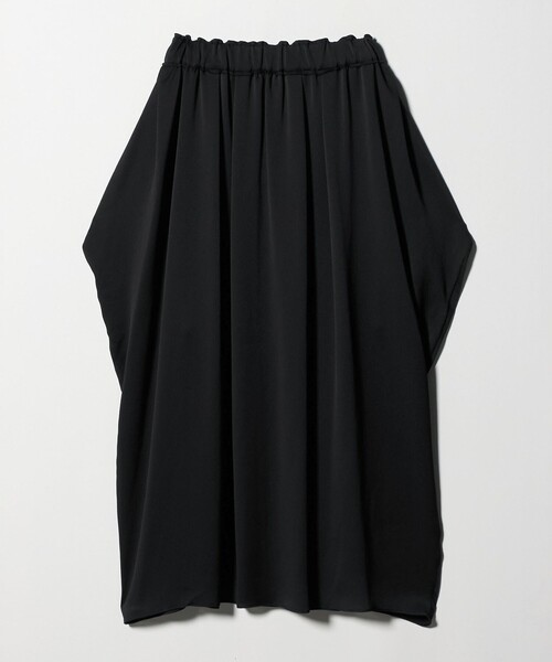 AEWEN MATOPH（イウエン マトフ）の「＜AEWEN MATOPH＞サテンコクーンスカート - ウォッシャブル -（スカート・レディース・ブラック/ダークブラウン・38/36）」の7枚目の写真