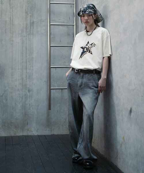 CIAOPANIC（チャオパニック）の「【DEFGARMENTS/デフガーメンツ】LEATHER STUD BELT（ベルト・レディース・ブラック/ブラウン・FREE）」の9枚目の写真