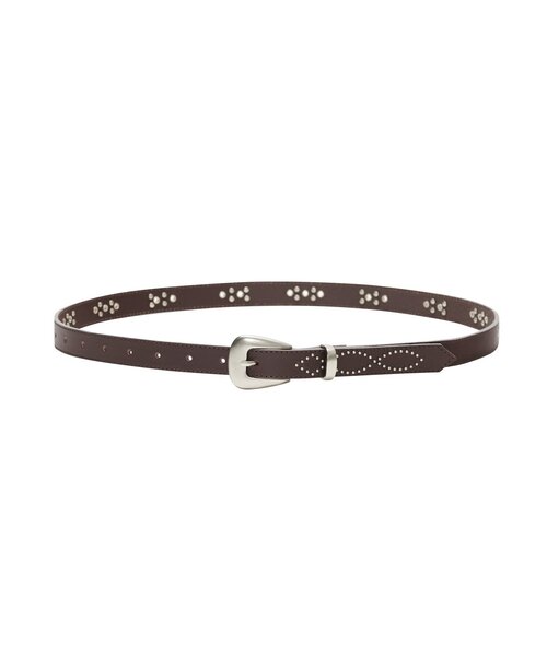 CIAOPANIC（チャオパニック）の「【DEFGARMENTS/デフガーメンツ】LEATHER STUD BELT（ベルト・レディース・ブラック/ブラウン・FREE）」の10枚目の写真