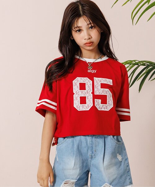 algy(アルジー)の「ハートプレートネックレス(ネックレス・キッズ・シルバー・FREE)」の2枚目の写真