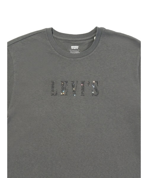 Levi's(リーバイス)の「Levi's/リーバイス グラフィック クラシック Tシャツ(Tシャツ/カットソー・レディース・グレー・XS/S/M)」の4枚目の写真